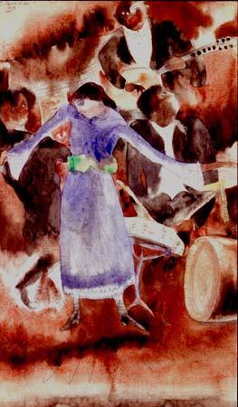 Charles Demuth The Jazz Singer oil painting image